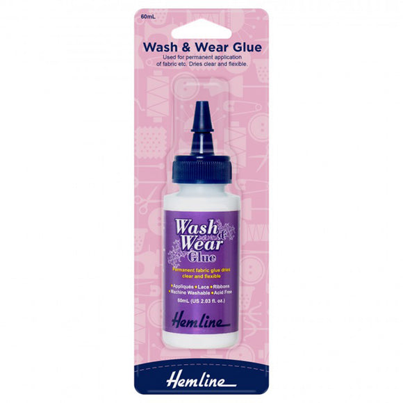 Adhesivo para dobladillos: Wash &amp; Wear Glue: 60 ml