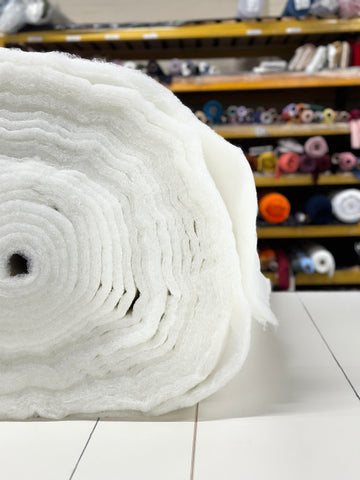 Material de acolchado de guata de dacrón blanco - 0