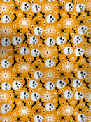 Printed Halloween Fabric Polycotton-13