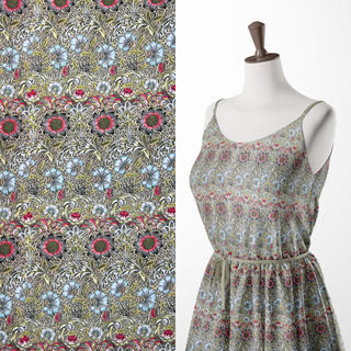 Buy corncockle William Morris Dressmaking Cotton Prints Fabric