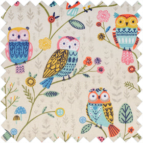 Hobby Gift: Sewing Machine Bag: Matt PVC: Twit Twoo: Item size: (d/w/h) 20 x 44 x 38cm.