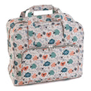 Hobby Gift: Sewing Machine Bag: Matt PVC: Knit Happens: Item size: (d/w/h) 20 x 44 x 38cm.-1