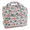 Hobbygeschenk: Nähmaschinentasche: Mattes PVC: Stricken passiert: Artikelgröße: (t/b/h) 20 x 44 x 38 cm.
