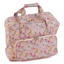 Hobby Gift: Sewing Machine Bag: Matt PVC: Birds on Bobbin: Item size: (d/w/h) 20 x 44 x 38cm.