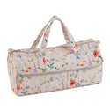 Hobby Gift: Knitting Bag: Wild Flowers: Item size: (d/w/h) 16 x 43 x 19cm.