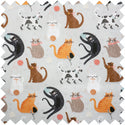 Hobby Gift: Knitting Bag: Cats: Item size: (d/w/h) 16 x 43 x 19cm.