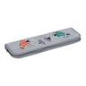 Hobbygeschenk: Stricknadel-Etui: Bestickt: Stricken passiert: Artikelgröße: (b/t/h) 13 x 44 x 4 cm.