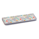 Hobby Gift: Knitting Pin Case: with Tape Measure Trim: Elephants: Item size: (d/w/h) 13 x 38 x 3cm.-1