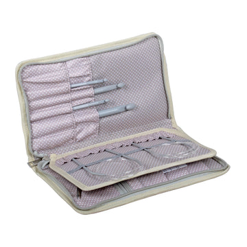 Hobby Gift: Interchangeable Needle Case: Strawberry Greenhouse: Item size: (d/w/h) 2 x 17.2 x 28.5cm. - 0