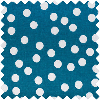 Hobby Gift: Craft Bag: Matt PVC: Teal Spot: Item size: (d/w/h) 13 x 36 x 31cm.