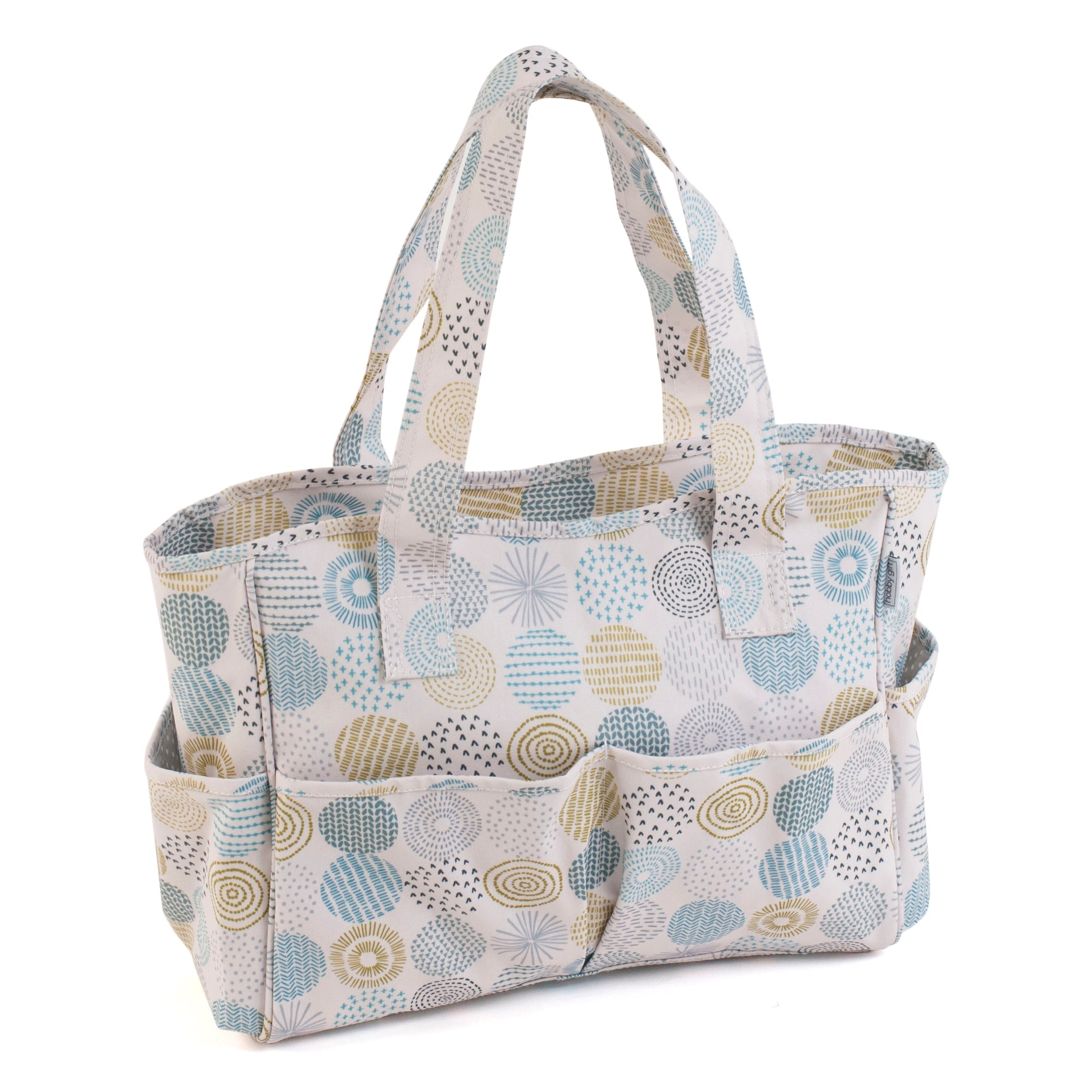 Hobby Gift: Craft Bag: Matt PVC: Stitch Spot: Item size: (d/w/h) 13 x 36 x 31cm.