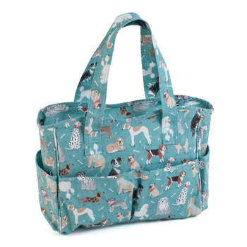 Hobby Gift: Craft Bag: PVC: Dogs: Item size: (d/w/h) 13 x 36 x 31cm. - Storage Bags