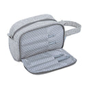 Regalo de hobby: Bolsa de crochet con bolsillo: Bordada: Knit Happens: Tamaño del artículo: (d/a/a) 12 x 22 x 13 cm. -2