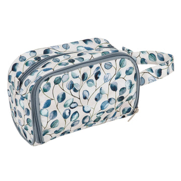 Regalo de hobby: Bolsa de crochet con bolsillo: Botánico: Tamaño del artículo: (d/a/a) 12 x 22 x 13 cm. 