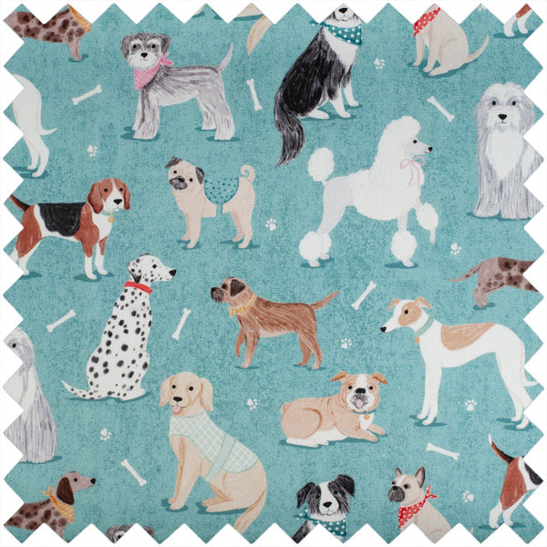 Hobby Gift: Sewing Box (L): Dogs: Item size: (d/w/h) 23.5 x 31 x 20cm.