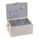 Hobby Gift: Sewing Box (M): Birds on Bobbin: Item size: (d/w/h) 18.5 x 25.5 x 14.5cm.-2