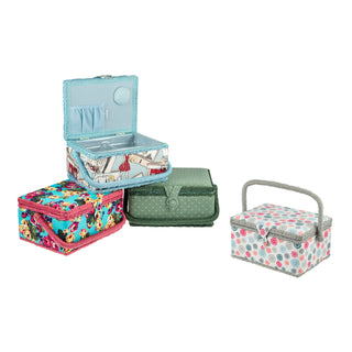 Hobby Gift: Sewing Box Assortment (M): 8 Pieces: Item size: (d/w/h) 17.5 x 24 x 13cm.