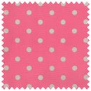 Hobby Gift: Sewing Box (M): Flamingo Pink Polka Dot: Item size: (d/w/h) 18.5 x 25.5 x 14.5cm.-2