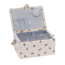 Hobby Gift: Sewing Box (M): Bee: Item size: (d/w/h) 18.5 x 25.5 x 14.5cm.-2
