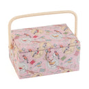 Hobby Gift: Sewing Box (M): Birds on Bobbin: Item size: (d/w/h) 18.5 x 25.5 x 14.5cm.-1