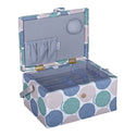 Hobby Gift: Sewing Box (M): Yarn Balls: Item size: (d/w/h) 18.5 x 25.5 x 14.5cm.