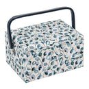 Hobby Gift: Sewing Box (M): Botanical: Item size: (d/w/h) 18.5 x 25.5 x 14.5cm.-1