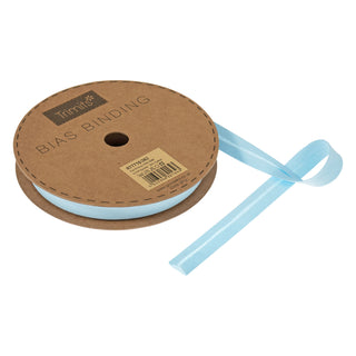 Buy pale-blue Trimits : Bias Binding Tape: Polycotton: 16mm