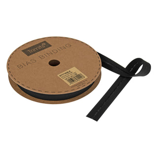 Comprar black Trimits : Bias Binding Tape: Polycotton: 16mm