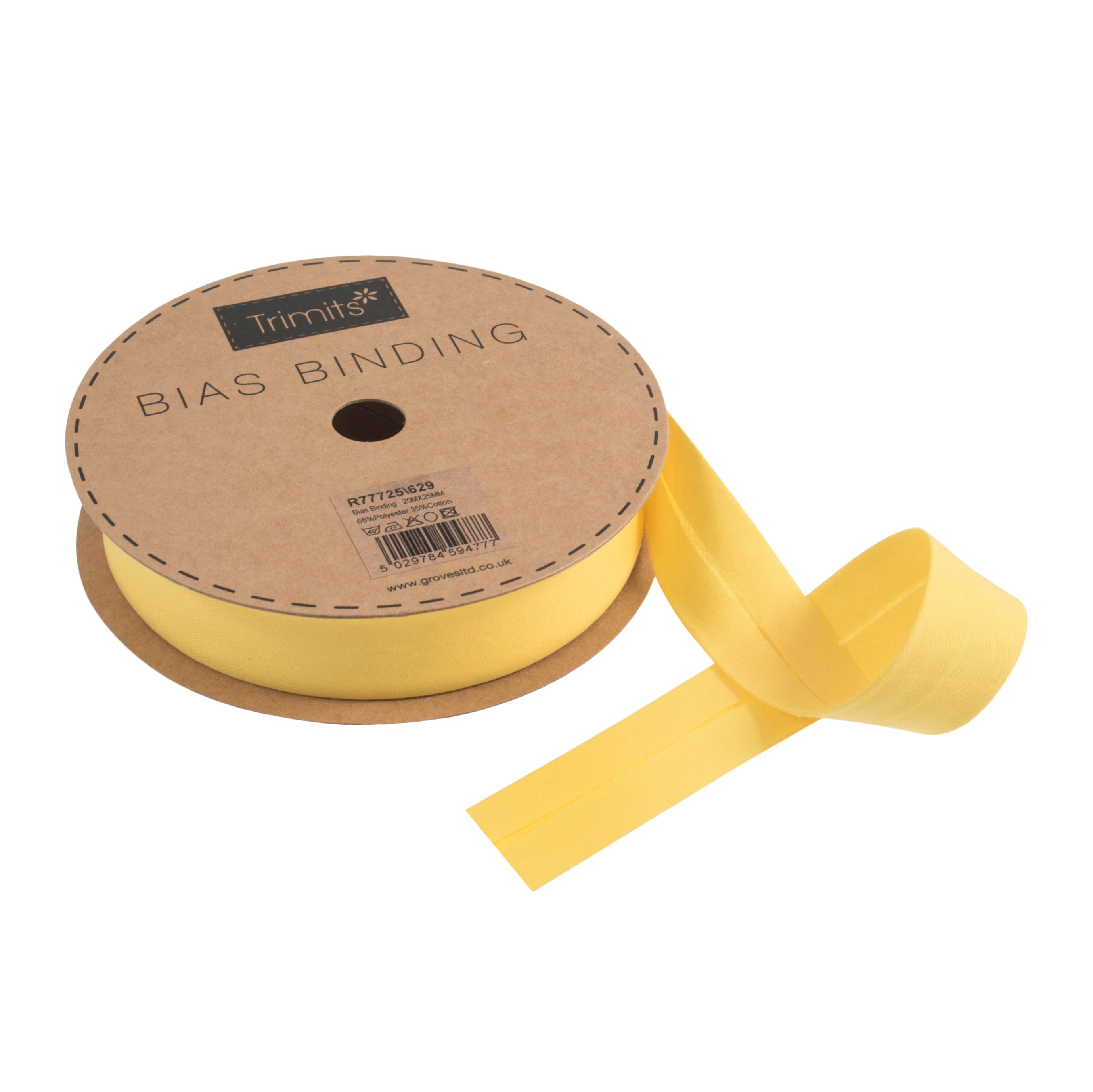 Trimits : Bias Binding Tape: Polycotton: 25mm