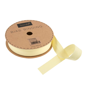 Buy lemon Trimits : Bias Binding Tape: Polycotton: 25mm