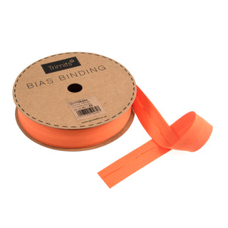 Buy orange Trimits : Bias Binding Tape: Polycotton: 25mm