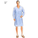 Simplicity Sewing Pattern 1021 Men’s Classic Pyjamas & Robe-2