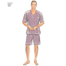 Simplicity Sewing Pattern 1021 Men’s Classic Pyjamas & Robe-3
