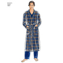 Simplicity Sewing Pattern 1021 Men’s Classic Pyjamas & Robe-6