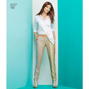 Simplicity Sewing Pattern 1165 Misses’ Pull-on Trousers, Long or Short Shorts-2