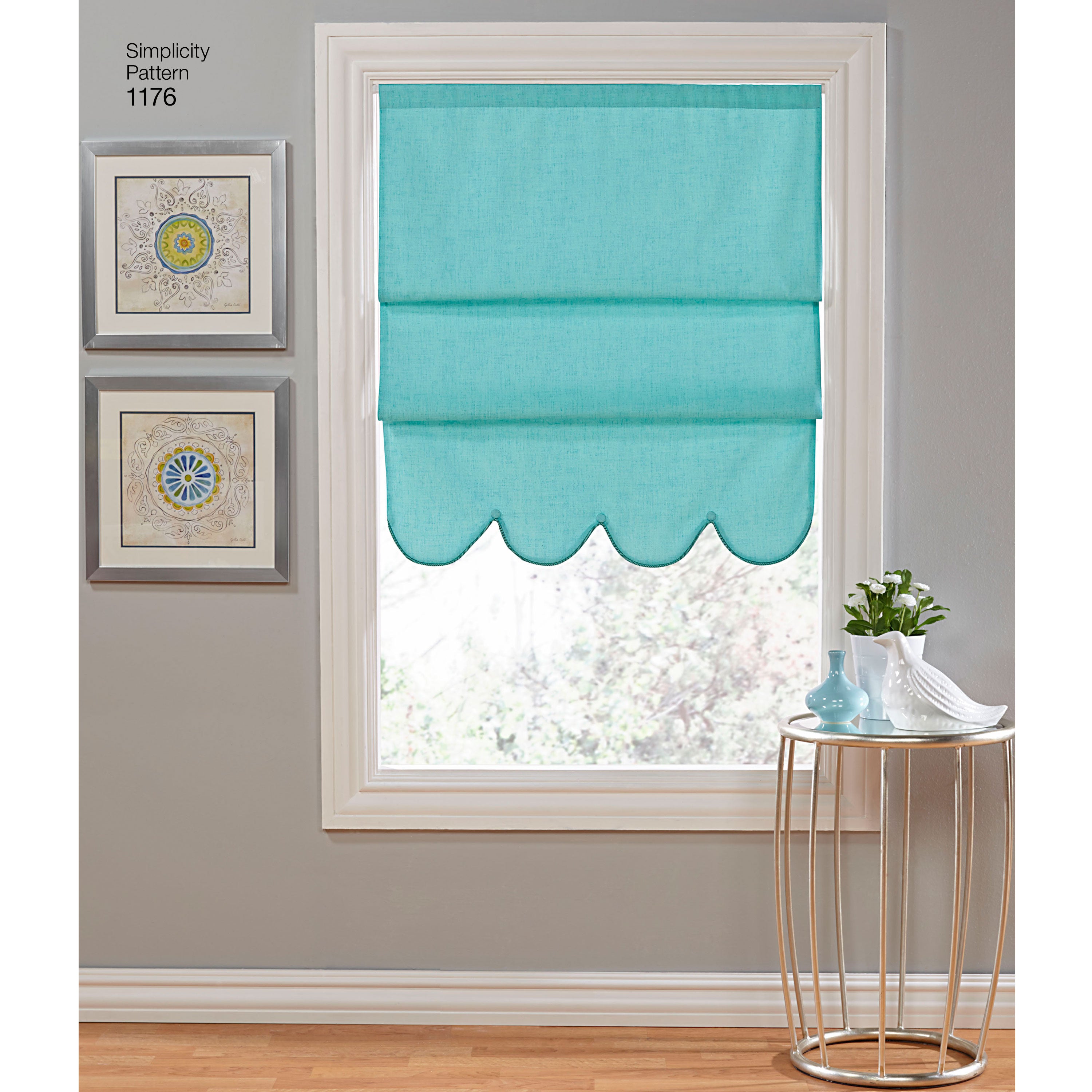 Simplicity Pattern S1176 Window Treatments