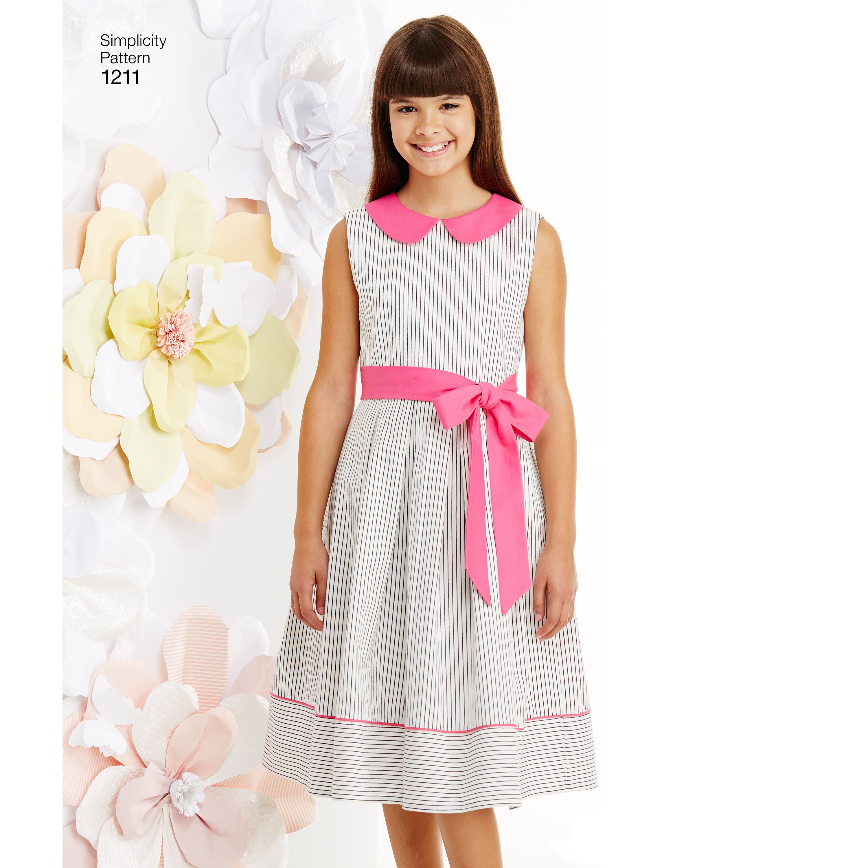 Simplicity Sewing Pattern 1211 Child’s and Girls’ Dress in two lengths