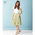 Simplicity Sewing Pattern 1369 Misses’ Skirts in Three Lengths