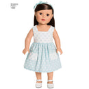 Simplicity Sewing Pattern 1484 Doll Clothes-2