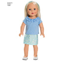 Simplicity Sewing Pattern 1484 Doll Clothes