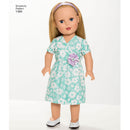 Simplicity Sewing Pattern 1484 Doll Clothes-4