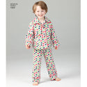 Simplicity Sewing Pattern 1504 Child’s, Teens’ and Adults’ Loungewear