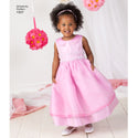 Simplicity Sewing Pattern 1507 Toddlers’ and Child’s Special Occasion Dress