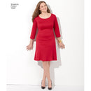 Simplicity Sewing Pattern 1537 Misses’ and Plus Size Amazing Fit Dress-4
