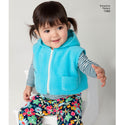 Simplicity Sewing Pattern 1566 Babies’ Separates