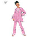 Simplicity Sewing Pattern 1571 Child’s and Girl’s Loungewear Separates-5