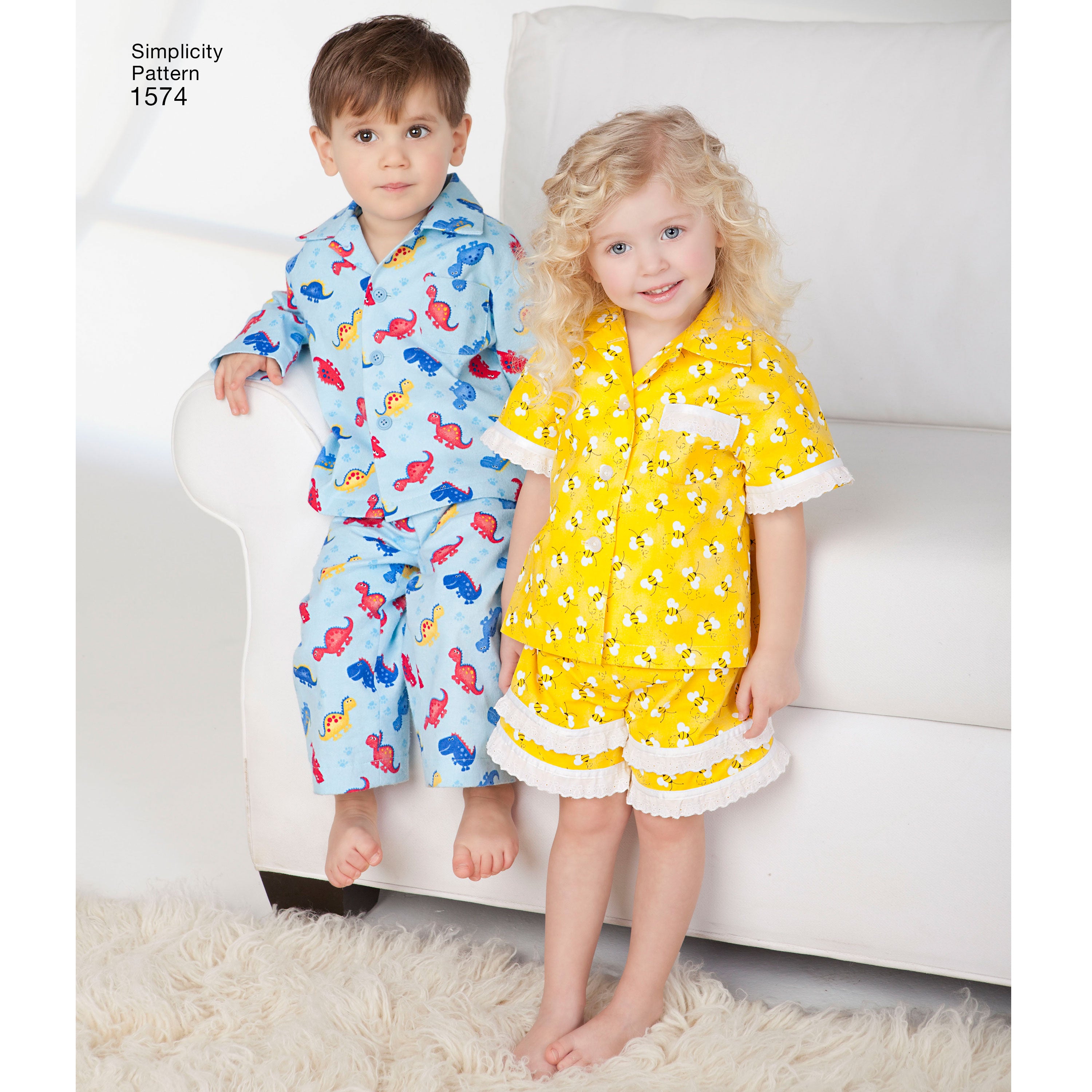 Simplicity Sewing Pattern 1574 Toddlers’ Loungewear - 0