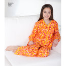 Simplicity Sewing Pattern 1575 Child’s, Girl’s and Boy’s Loungewear-4