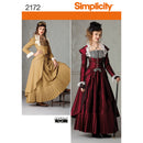 Simplicity Sewing Pattern 2172 Misses' Steampunk Costume-1