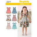 Simplicity Sewing Pattern 2377 Child's Dresses